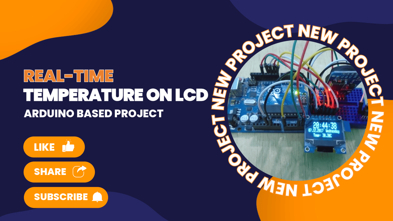 Smart Temperature Detection System with LCD Display using Arduino